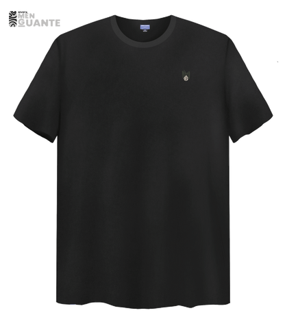 T-shirt oversize _  Manga corta color negro